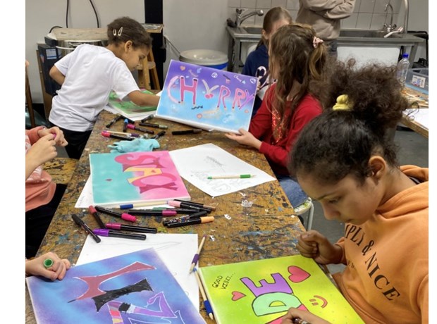 Graffiti-Art kennismakingsworkshop voor €1,00!