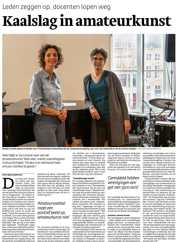 Interview Marijn en Marike in Den Haag Centraal